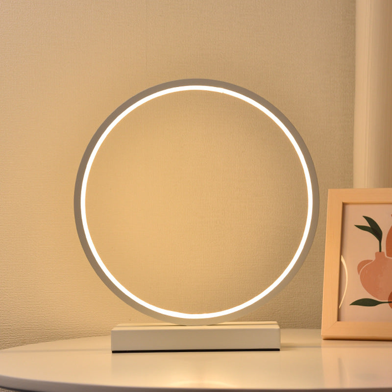 Circular Bedside Lamp