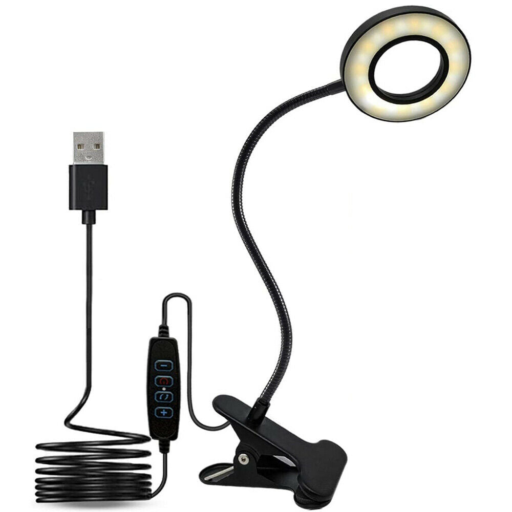 Desk Lamp Flexible Arm  Study & Reading Night Light