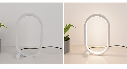 Plug-In Oval Acrylic Lamp