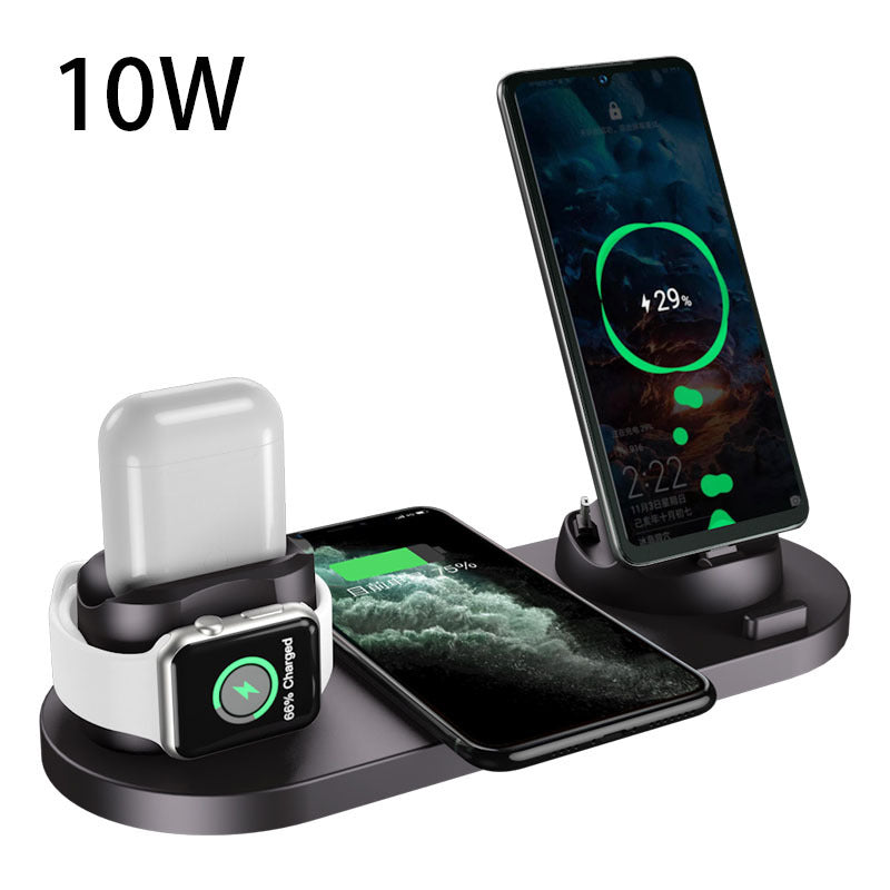 3 in 1 Wireless Fast Charger For IPhone, Airpods, & Apple Watch