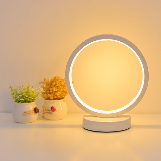 Circular Bedside Lamp