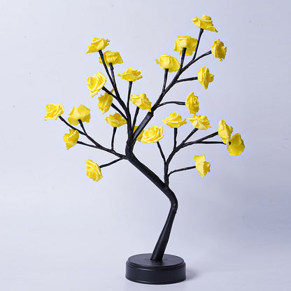 Rose Tree Lamp Decoration