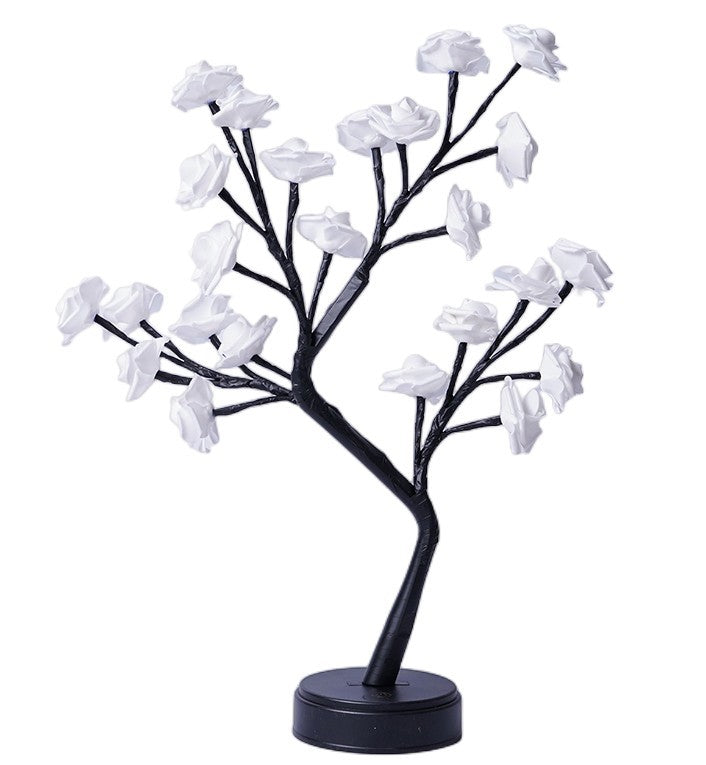 Rose Tree Lamp Decoration