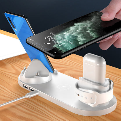 3 in 1 Wireless Fast Charger For IPhone, Airpods, & Apple Watch