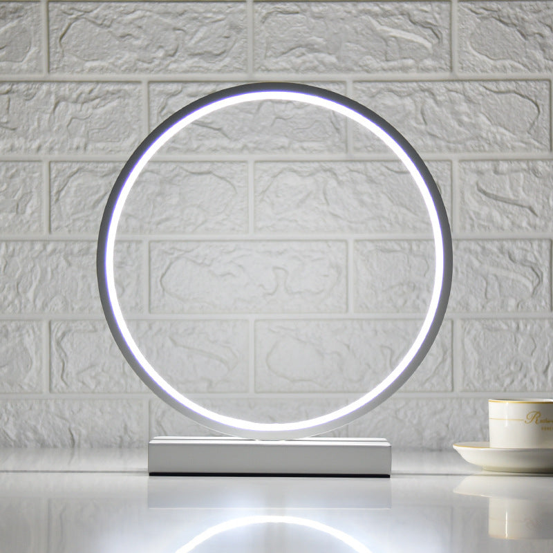 Circular Bedside Lamp