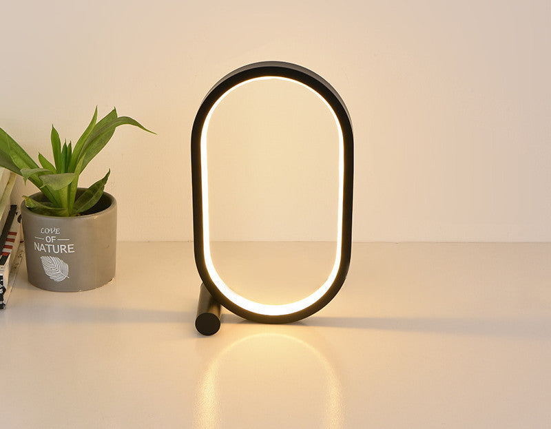 Plug-In Oval Acrylic Lamp