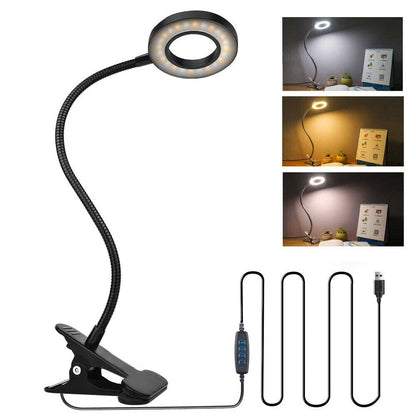 Desk Lamp Flexible Arm  Study & Reading Night Light